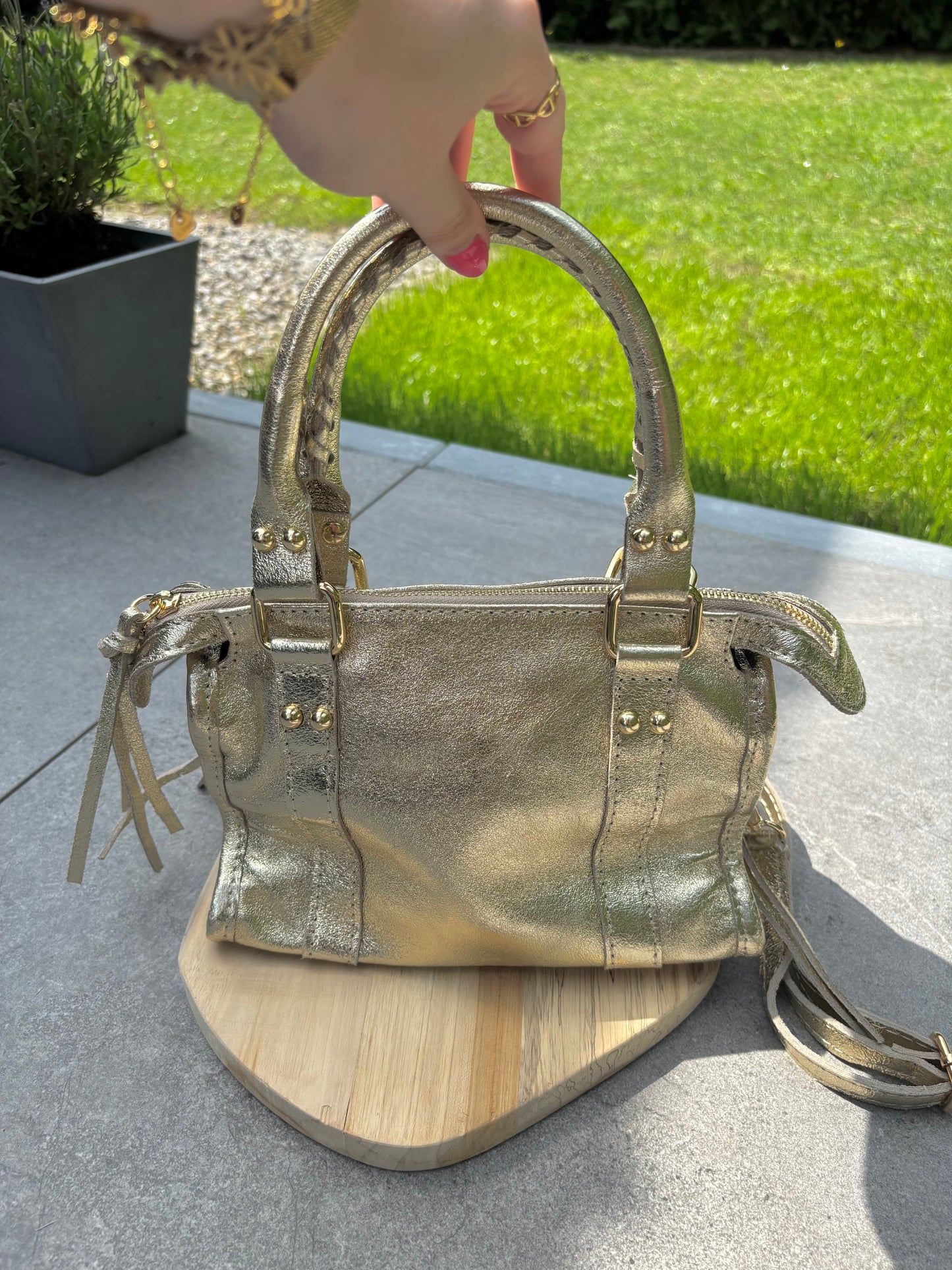 Sac Romane doré