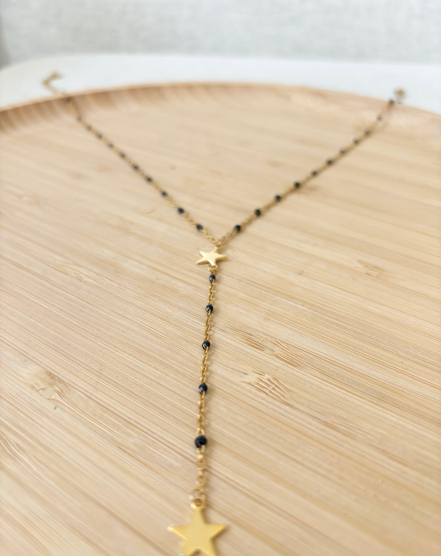 Collier en y étoiles