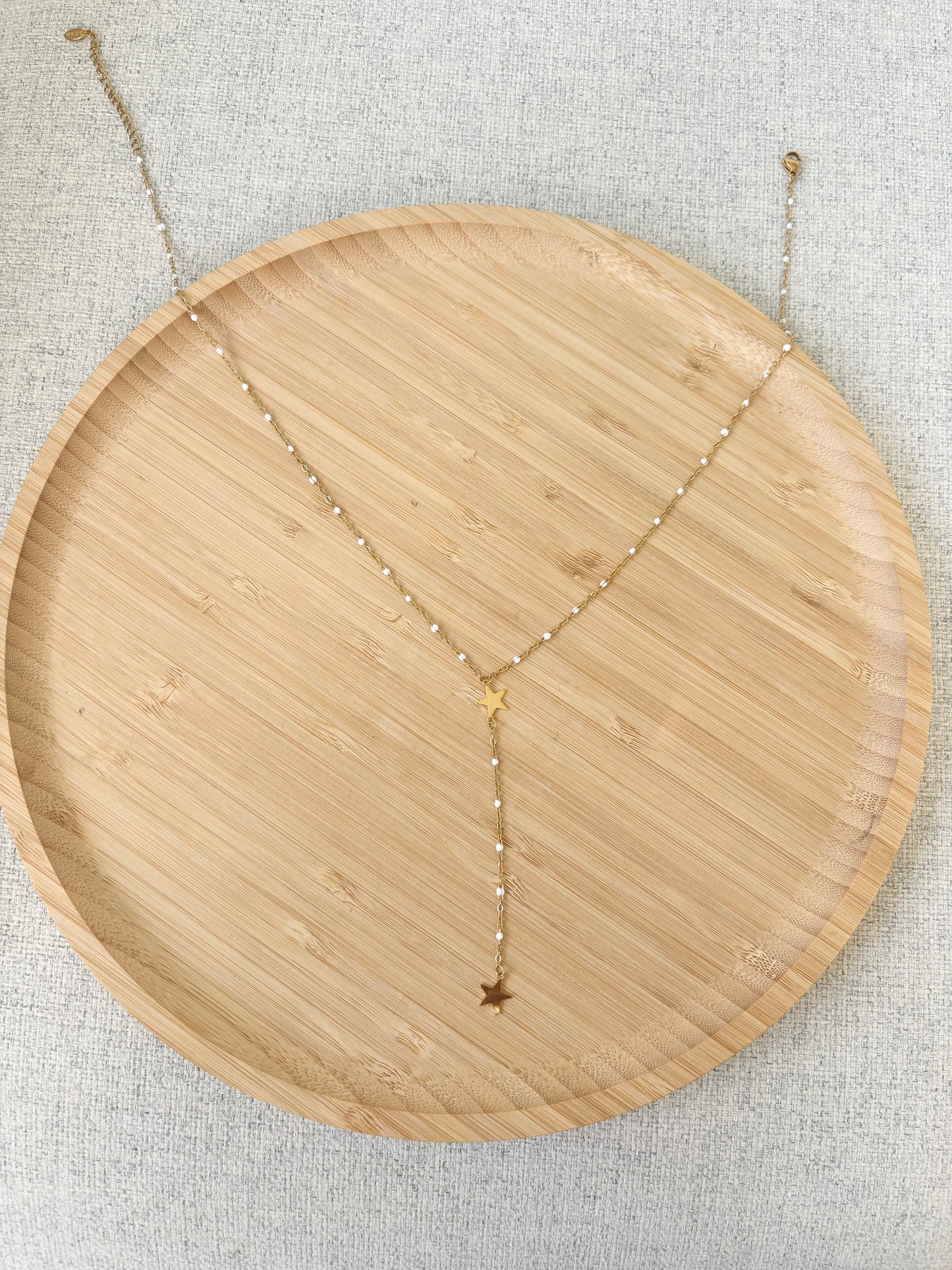 Collier en y étoiles