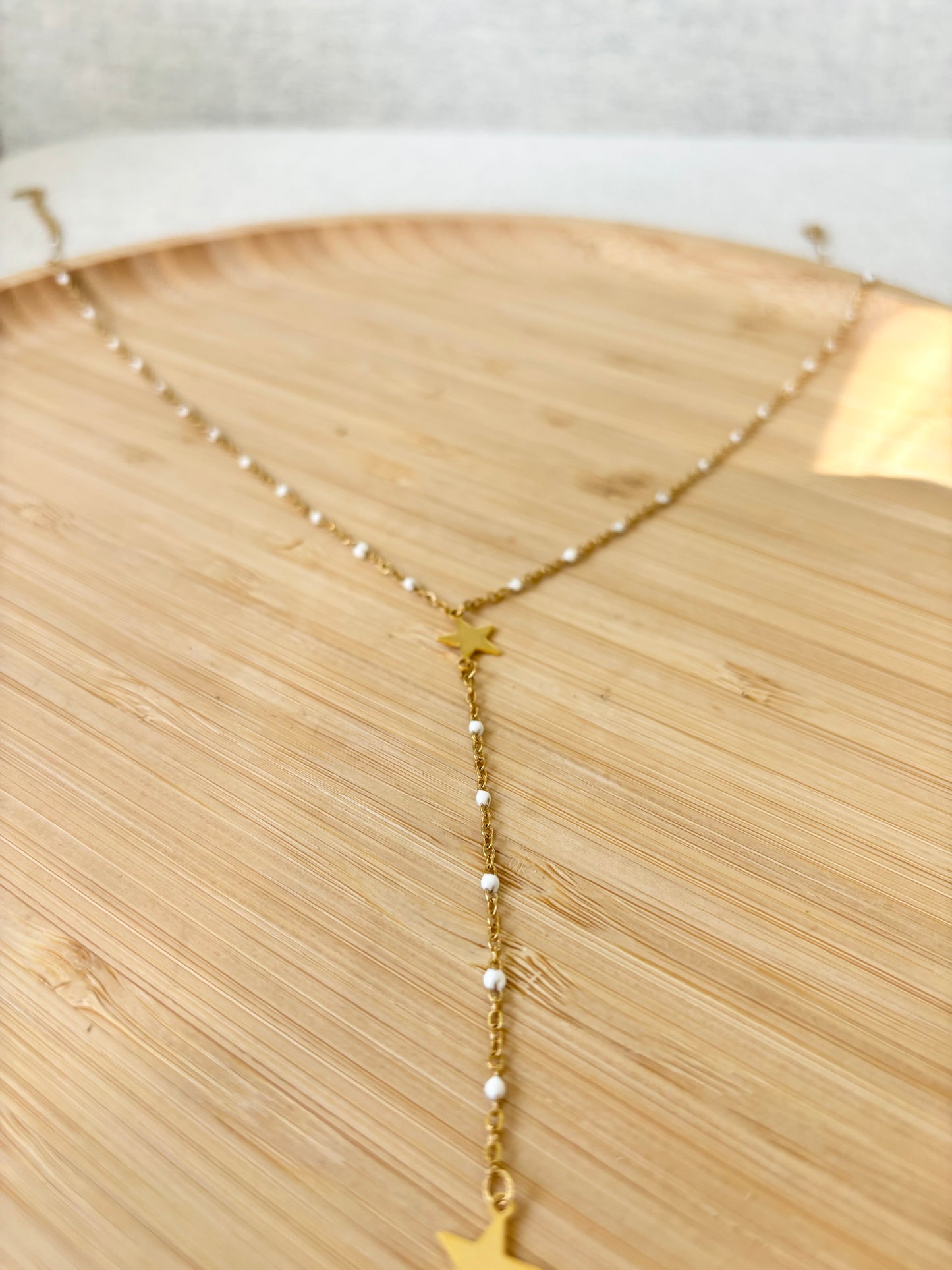 Collier en y étoiles