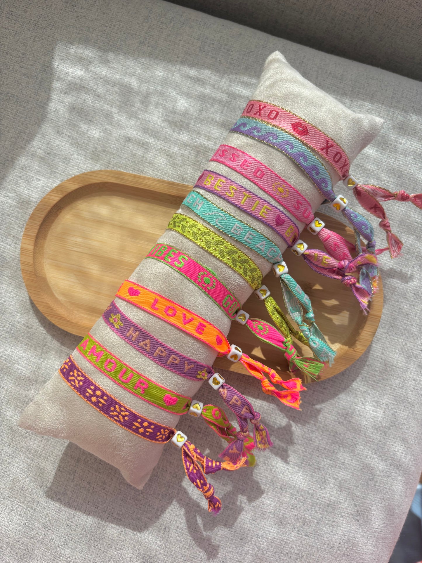 Bracelet tissu