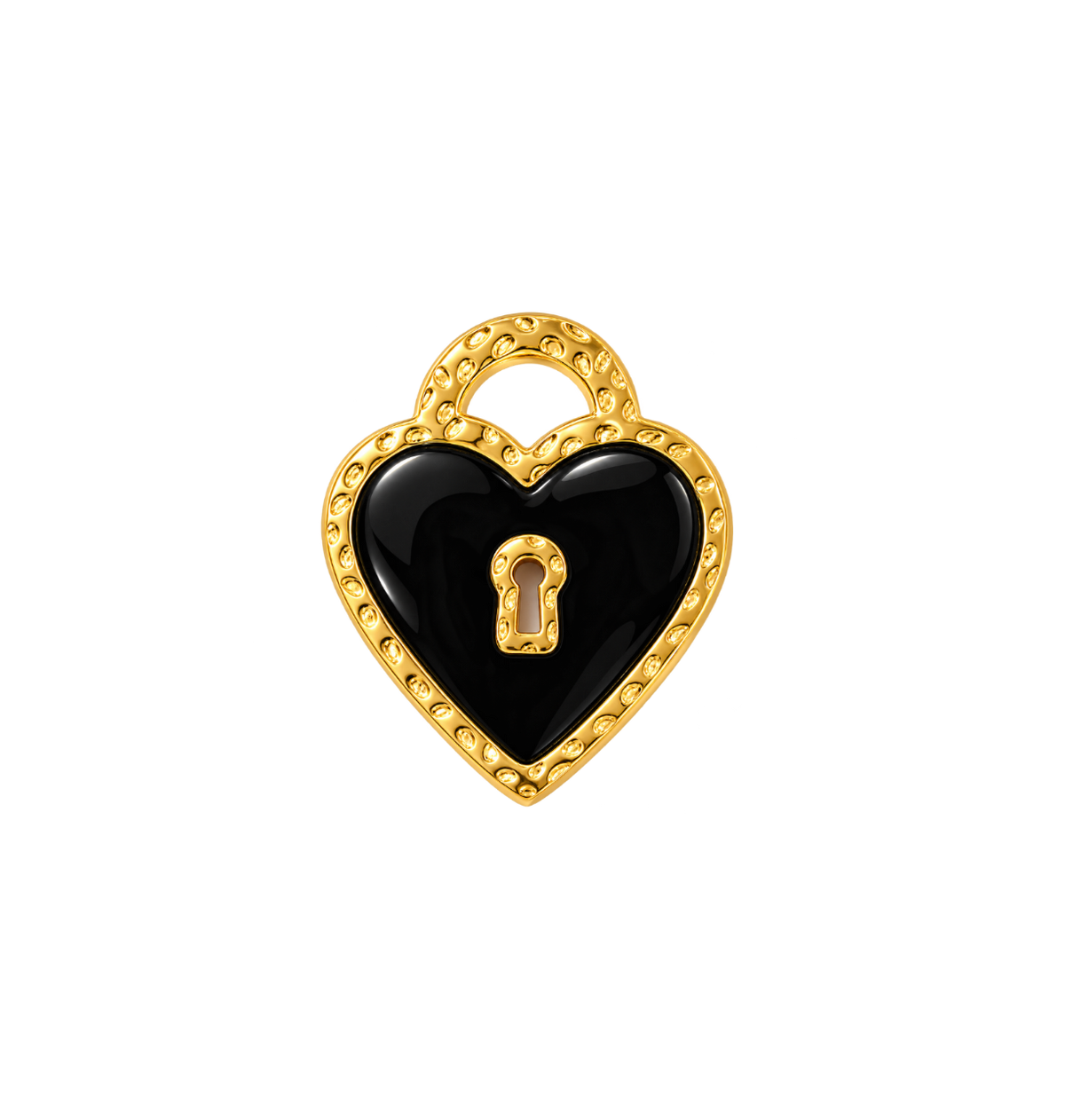 Coeur cadena noir