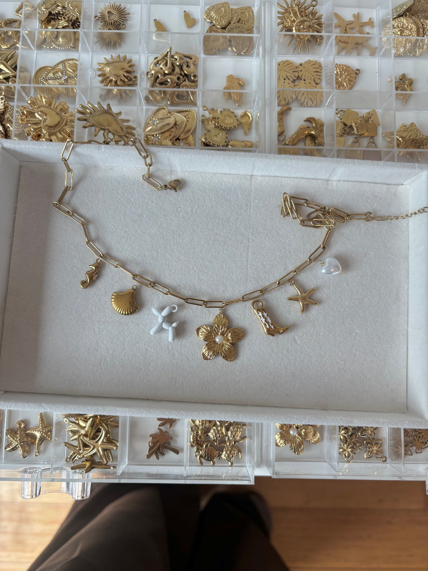 Collier 7 charms