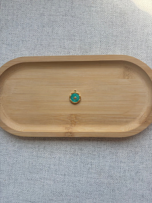 Breloque étoile bleu