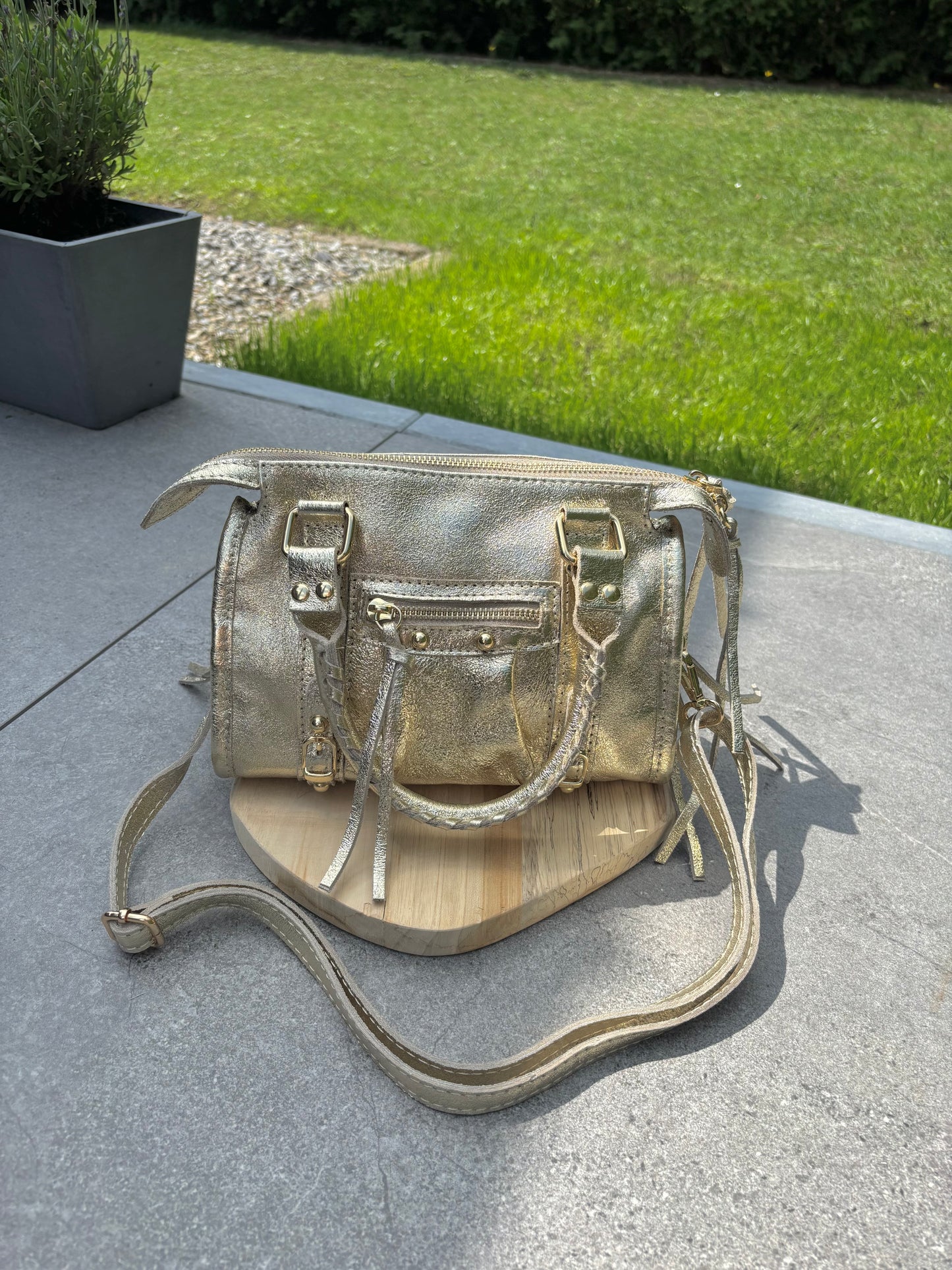Sac Romane doré