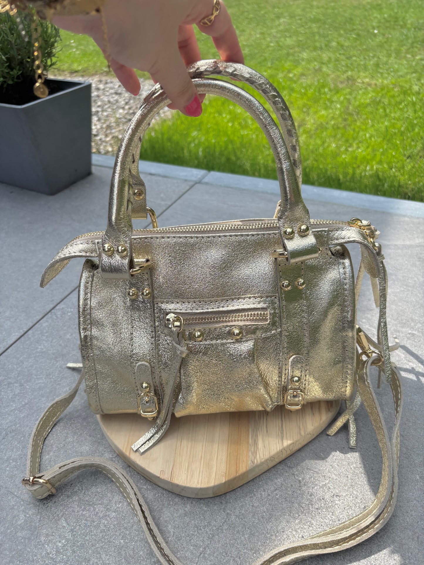 Sac Romane doré