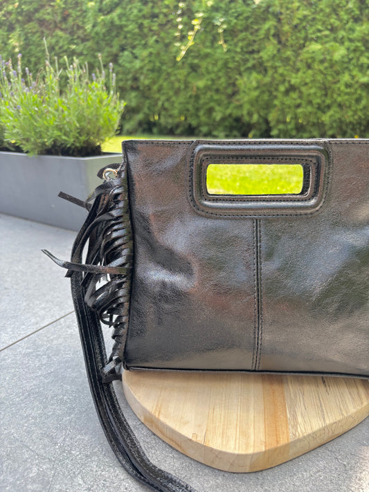 Sac Alya noir brillant