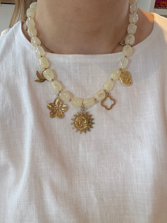 Collier perle Lalie