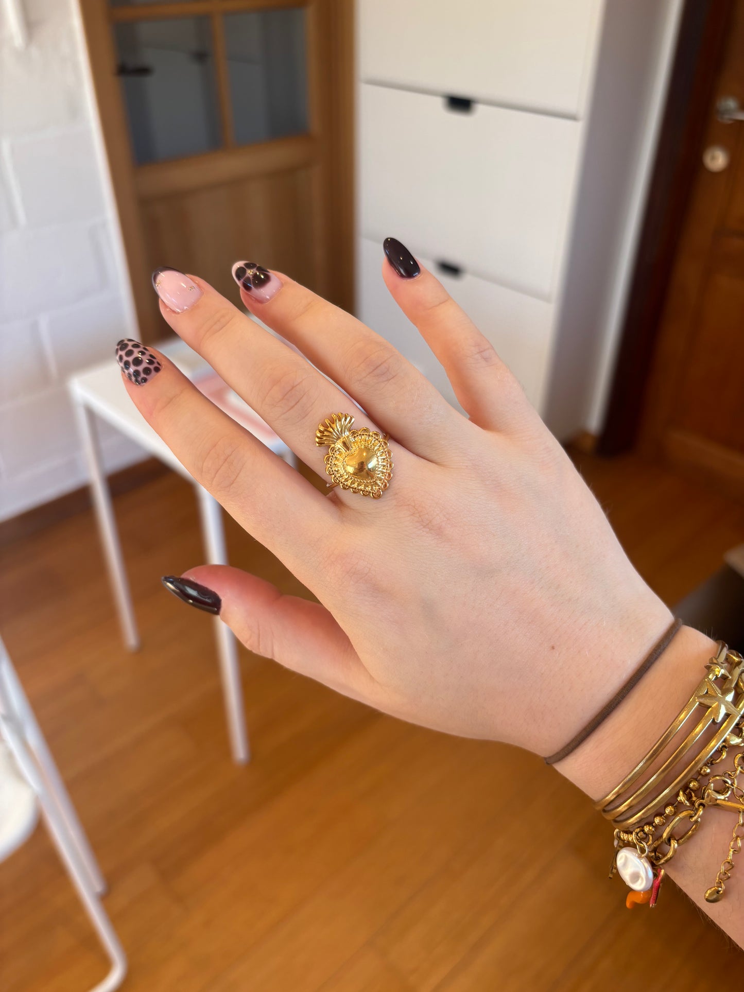 Bague coeur