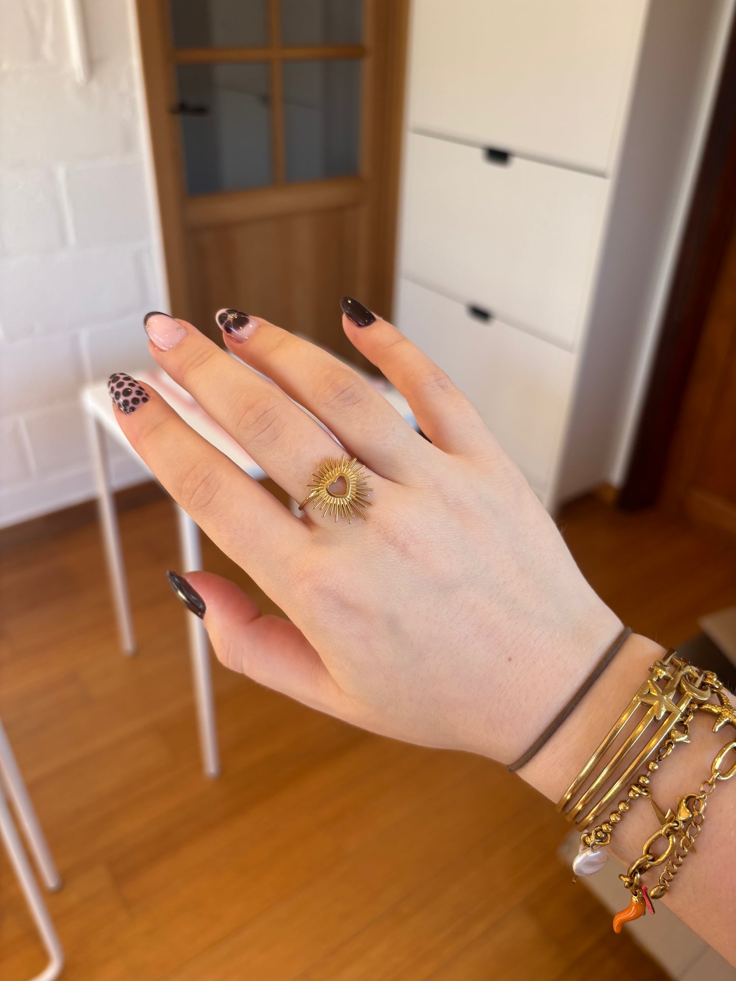 Bague coeur