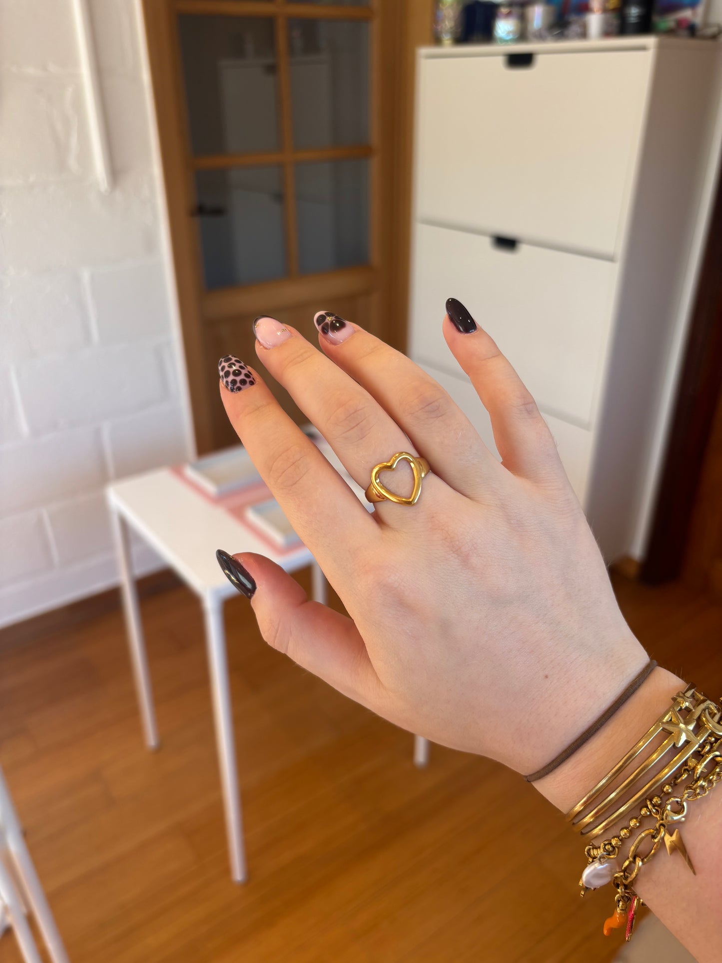 Bague coeur