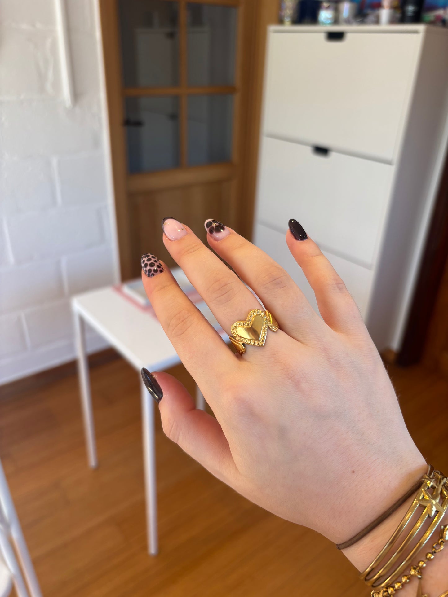 Bague coeur