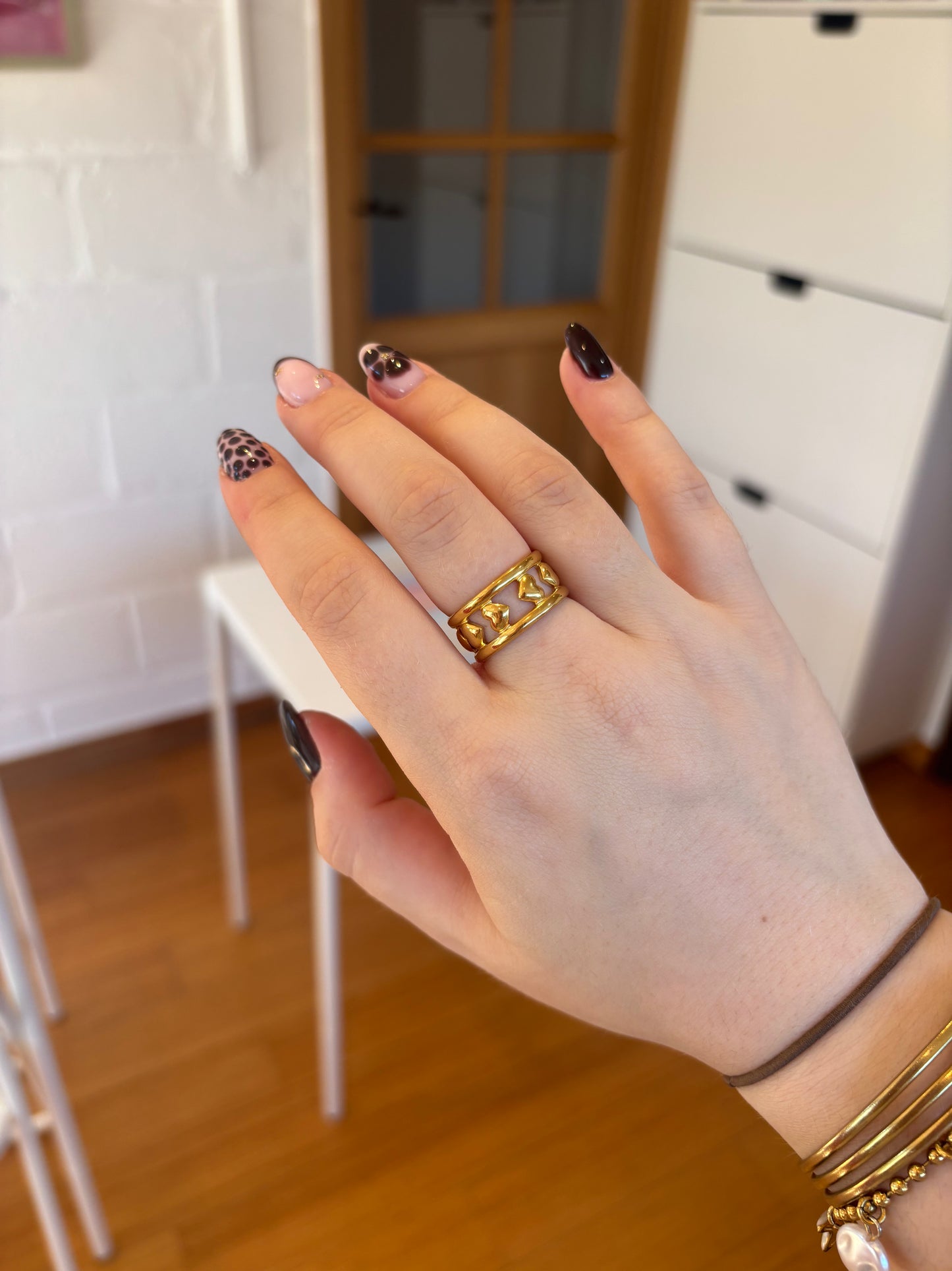 Bague coeur