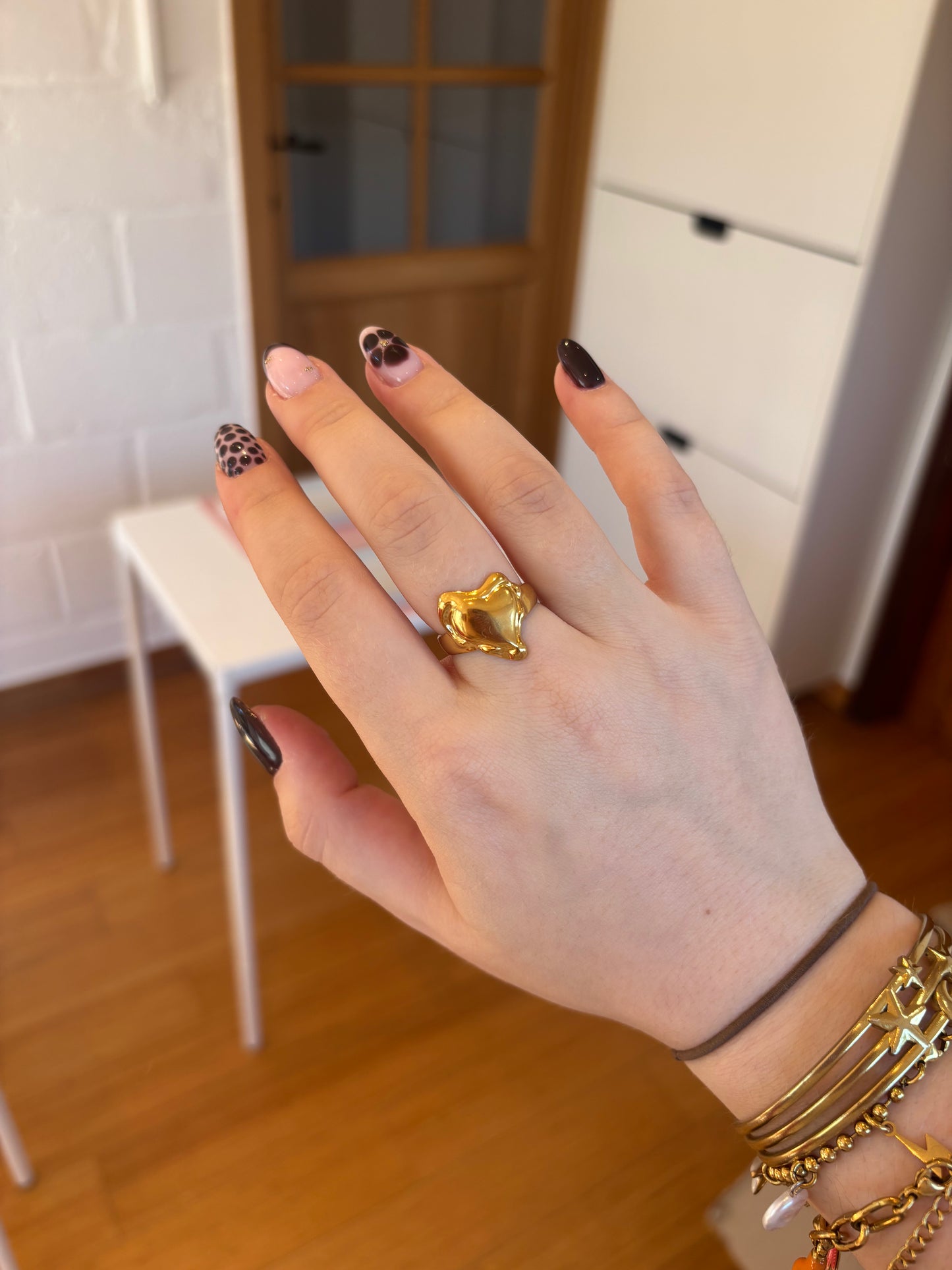 Bague coeur