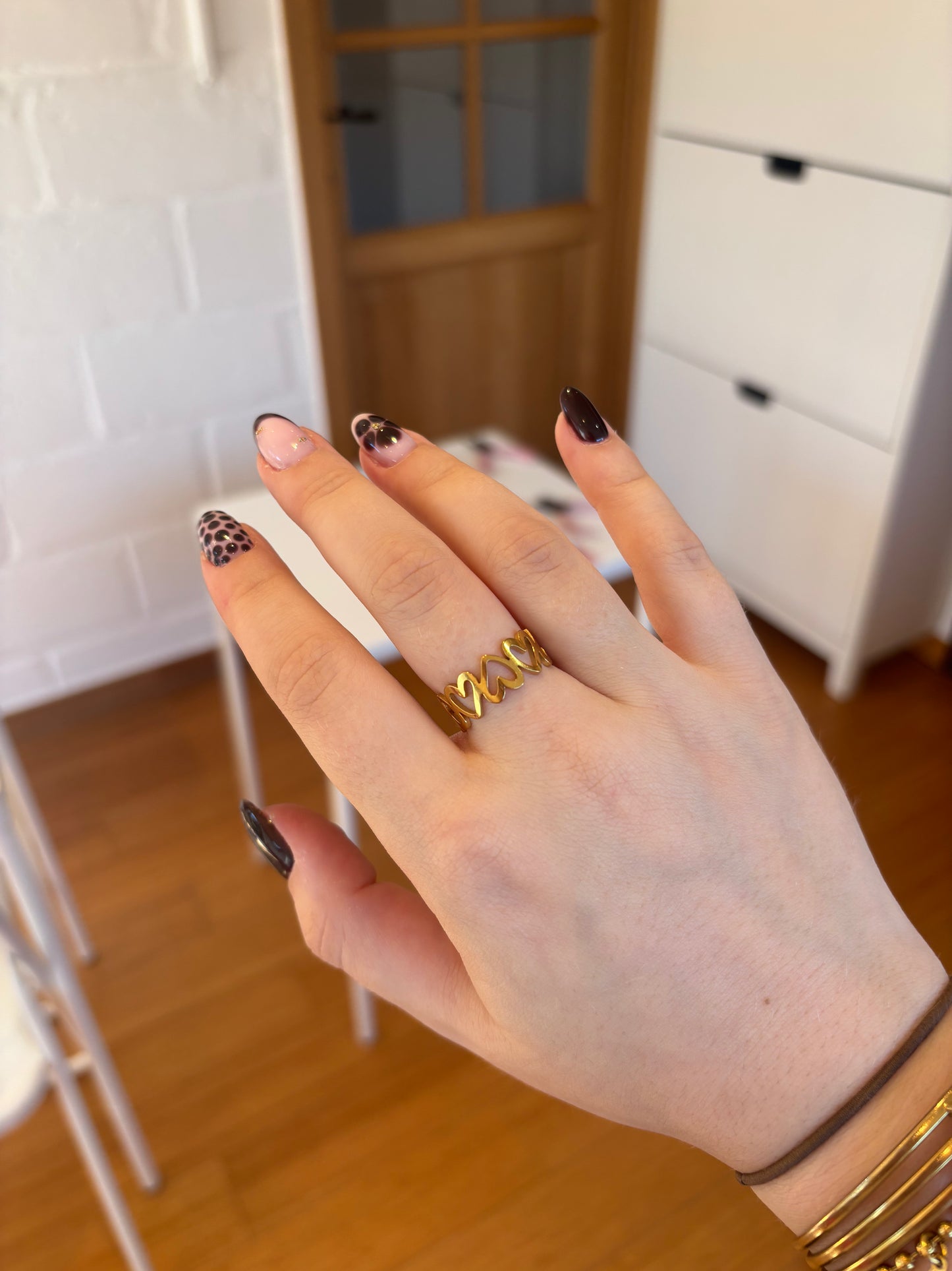 Bague coeur
