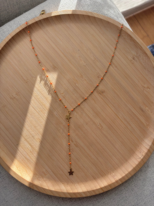 Collier en y étoiles