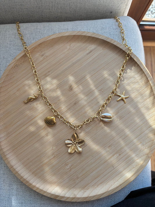 Collier fleur