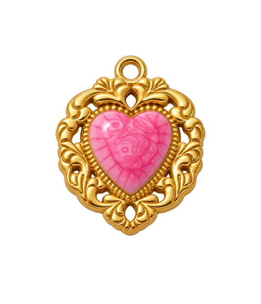 Coeur rose